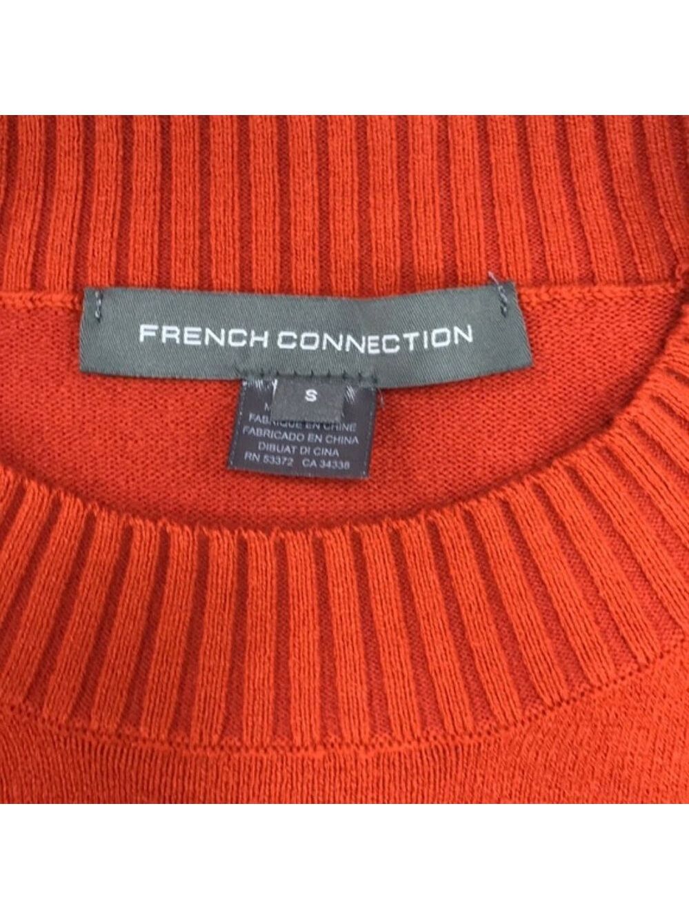 French Connection Baby Soft Knit Rib Cuff Sweater - Picture 3 of 5